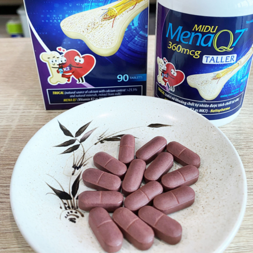 Thực phẩm bảo vệ sức khỏe: MiduMenaQ7 360mcg Taller